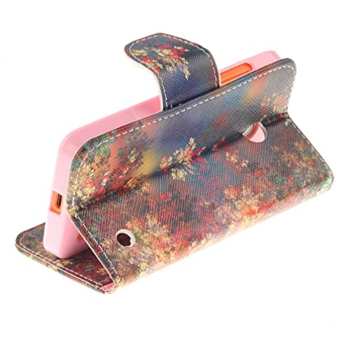 KATUMO®Custodia Nokia 630,PU Leather Wallet Case