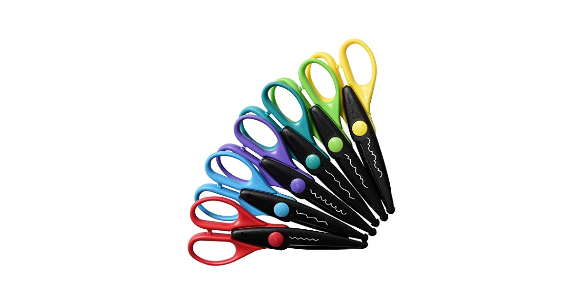 Amazon.com: Zink 6 Colorful Decorative Edge Craft Scissor