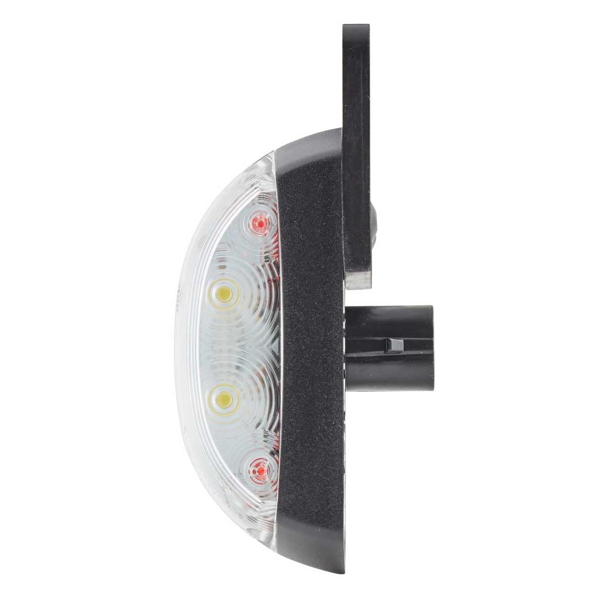 HELLA 2XS 205 020-051 Luce permietrale, LED, 24V, colore luce LED rosso/bianco, Cavo 500mm, Attacco laterale