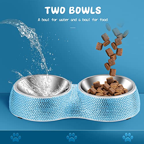 Gamelles double pour chien eing : la solution contre les repas renversés des chiots et chats - 4