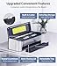 Vacuum Sealer Machine, Beelicious® 85KPA Fully Automatic 8-IN-1 Food Sealer with Bags Storage, Build-in Cutter, Moist Mode and Air Suction Hose | Digital Countdown | Sous Vide