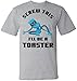 'Screw This I'll Be A Toster' uroczy i zabawny niebieski robot męski T-shirt, Szary, L
