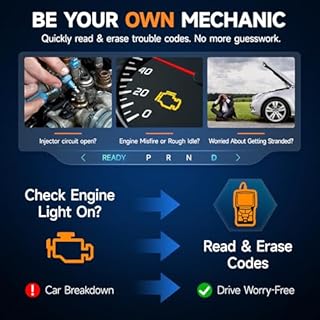 FOXWELL NT301 OBD2 Scanner Live Data Professional Mechanic OBDII Diagnostic Code Reader Tool for Check Engine Light