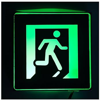 非常口サイン 壁掛け用 Amazon.co.jp: 非常口 出口 EXIT 避難誘導 災害 避難 サイン