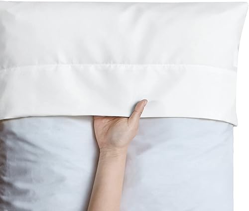 Miniatura 38 de FreshCulture Sage Green Pillowcases Queen Size 12 Pack - Bulk Pillowcase Set - Envelope Closure - Soft Brushed Microfiber Fabric - 20x30 Inches