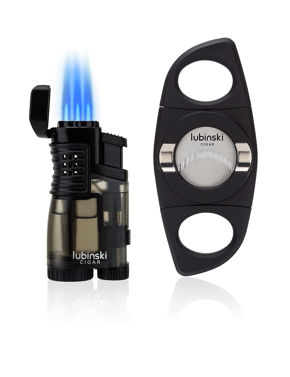 Buy Cigar Torch Lighters,Triple Jet Flame Refillable Butane Lighter