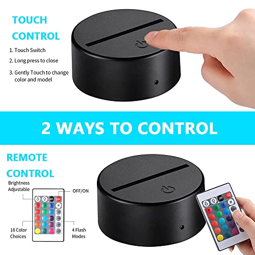 Regali di Dinosauro Lampada 3D Dinosauro 3 Modelli...