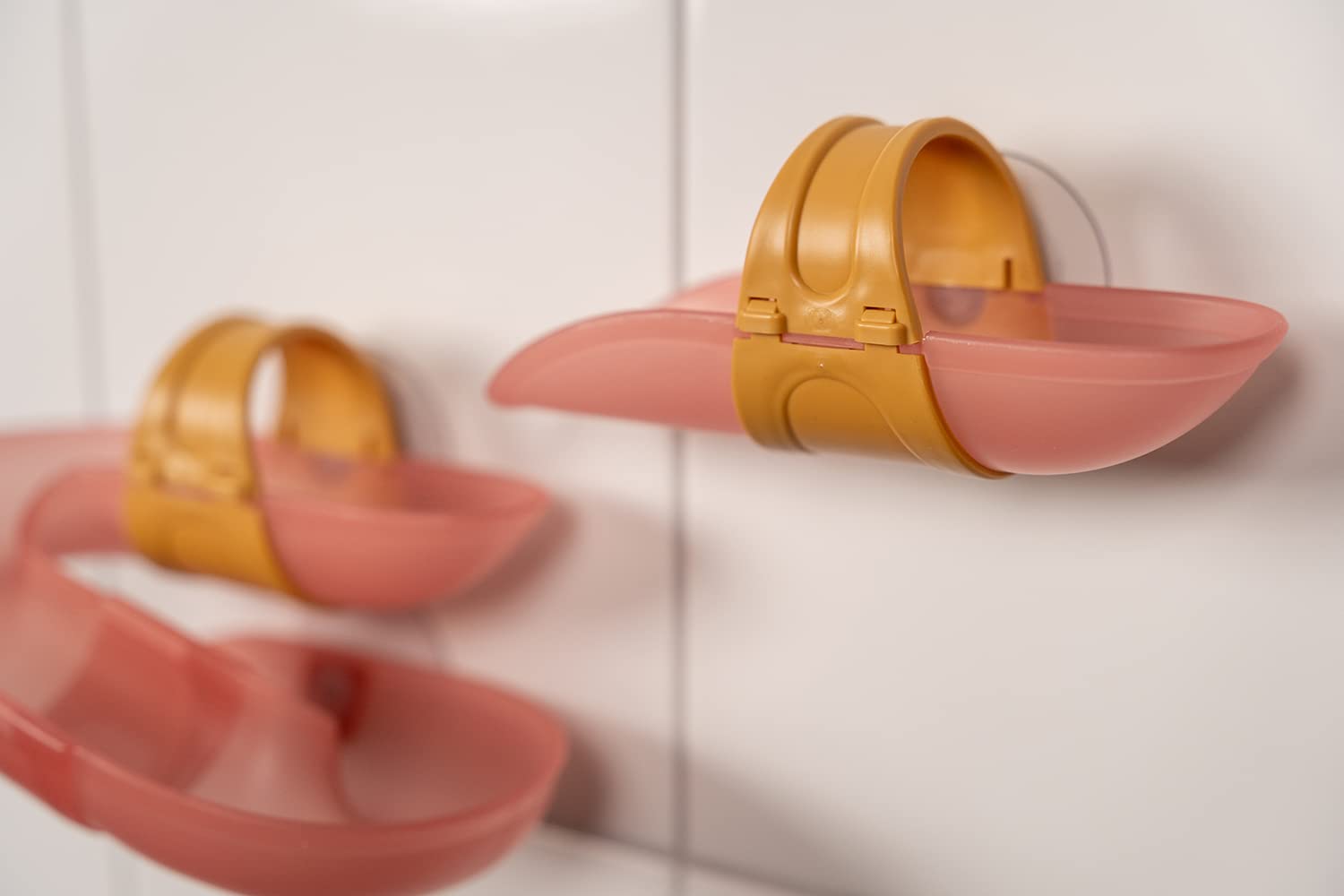 Little Dutch Pista a sfera da bagno con palline per la parete, giocattolo da bagno per neonati, rosa
