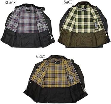 Amazon | [Barbour] [バブアー] MWX1679 os wax bedale ワックス