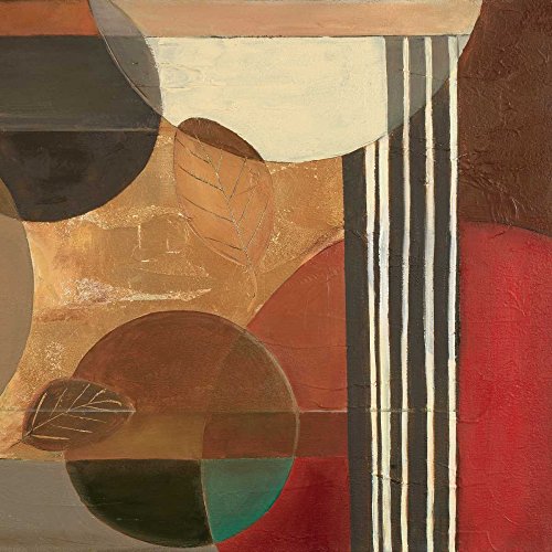 Affiche paysage abstrait Visionary IV Patricia Pinto décoration murale 78x78