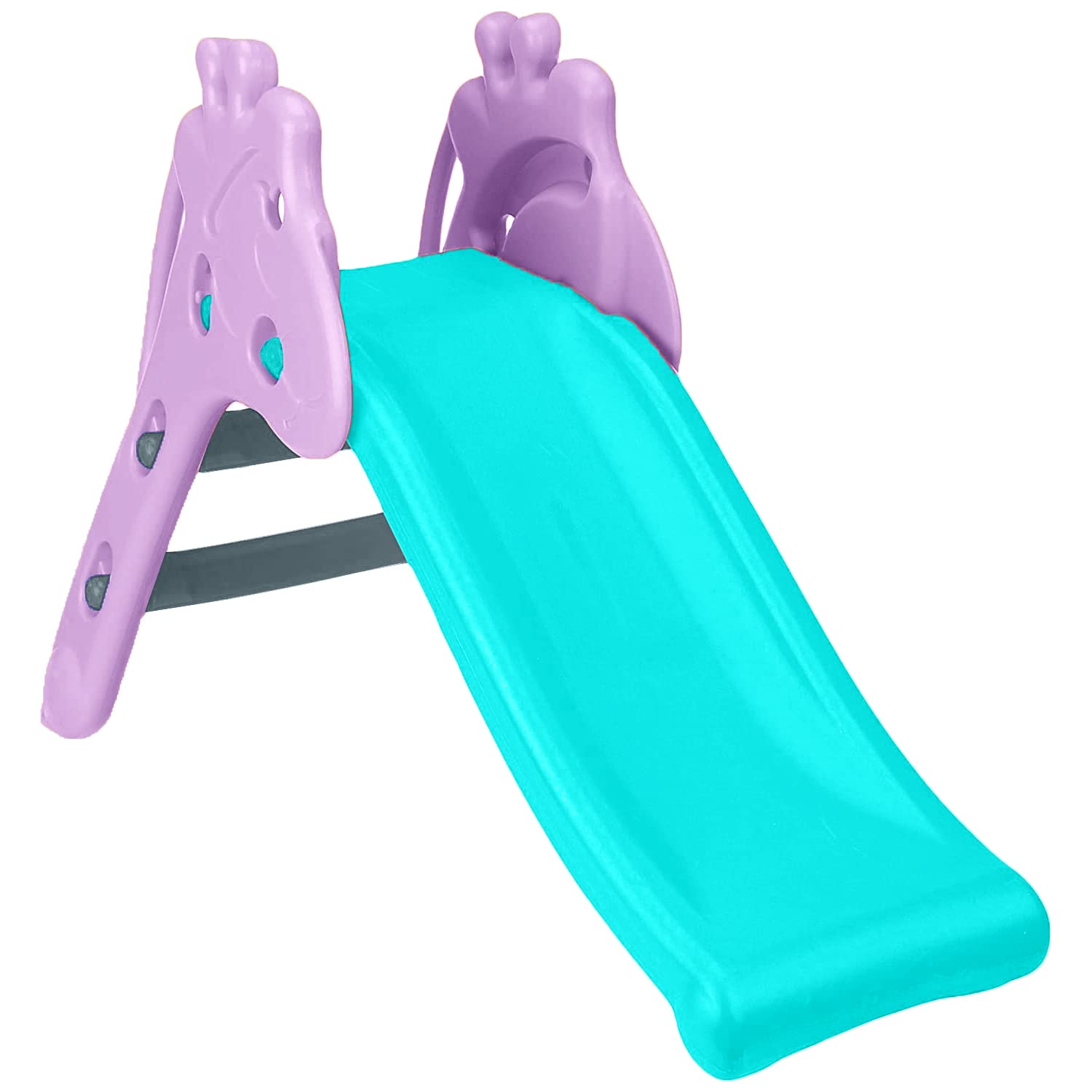 Webby Outdoor & Indoor Foldable Garden Slide | Sliders for Preschool Toddler Kids Toy Multicolor (B099GFLJBG) Amazon Price History, Amazon Price Tracker