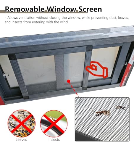 Ventana horizontal de aluminio con cristal templado instalada en cocina moderna 4