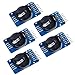 HiLetgo 5pcs DS3231 AT24C32 Clock Module Real Time Clock Module IIC RTC Module for Arduino Without Battery