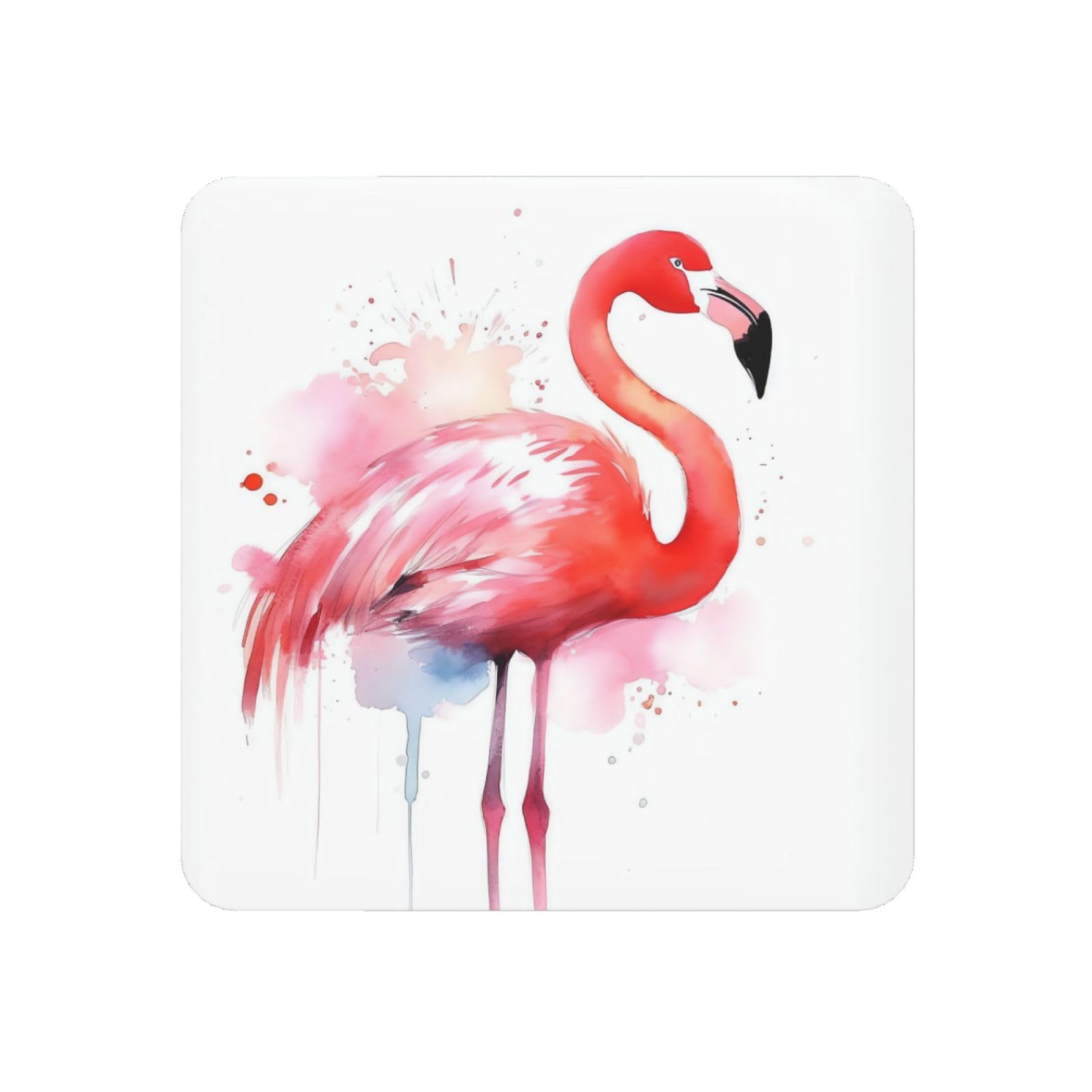 Watercolor Flamingo Fridge Magnets Cute Strong Refrigerator Magnets Fun Magnet for Locker Office Whiteboard Decor, Door Magnets Decorative Magnetic Stickers for Home Decor