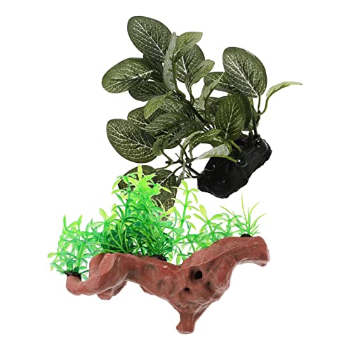 COSMEVIVI 2 Stück Künstliche Wassergras Dekoration