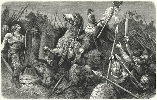 Prints toile Bélisaire par Hermann Vogel, tableau de prestige grand format
