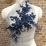Estilo de apliques de flores, noble y elegante.