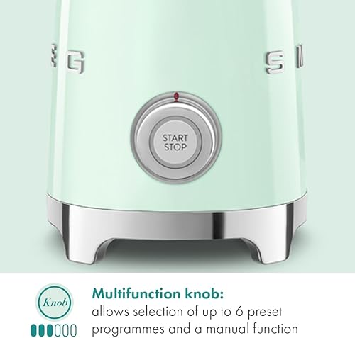 Miniatura 4 de Smeg Espumador de leche verde pastel MFF01PGUS