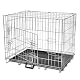 Hundekäfig Vidaxl Faltbar M Drahtkäfig für Hunde und Transport