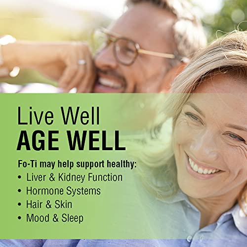 Image of SOLARAY Fo-Ti 610 mg | Healthy Liver, Kidney, Hormone & Longevity Support | Hair, Skin & Nails | Vegan | 100 VegCaps
