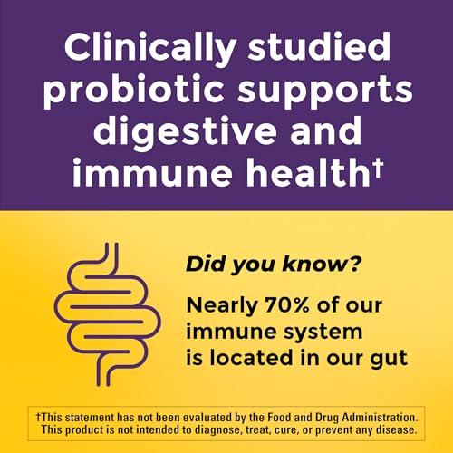 nature made probiotic capsules 1 billion cfu from live cultures probiotics for women and men for immune amp digestive support 30 capsules 30 day supply