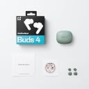 OnePlus Nord Buds 4 TWS Earbuds with 52dB Real-time ANC, Game Sound Spatial Audio, 6-Mic AI Clear Calls, Up to 54hrs Playback, 10 min for 11 hrs Fast Charging, Bluetooth 6.1 - Astral Teal gallery image