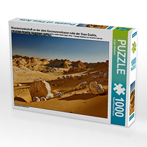 Preisvergleich Produktbild CALVENDO Puzzle Wuestenlandschaft an der Alten Karawanenstrasse nahe der Oase Dachla, Libysche Wueste, Aegypten, Afrika 1000 Teile Lege-Größe 64 x 48 cm Foto-Puzzle Bild von www.travel4pictures.com