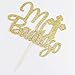 PALASASA Gold Glitter Mi Bautizo Cake Topper - Religious God Bless Me Cross Cake Décor - Holy First Communion Baby Shower - Christening Feliz Cumpleanos Party Decoration Bless This Child (Old)
