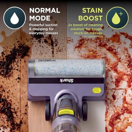 Shark HydroVac Reveal Cordless Vacuum, Mop and Self-Clean, Lilac, WD321 | Cordless Wet and Dry Vacuum and Mop, Edge Cleaning, Self-Clean Cycle, Reveal Lights, Removes Odors, Powerful Suction - image 8
