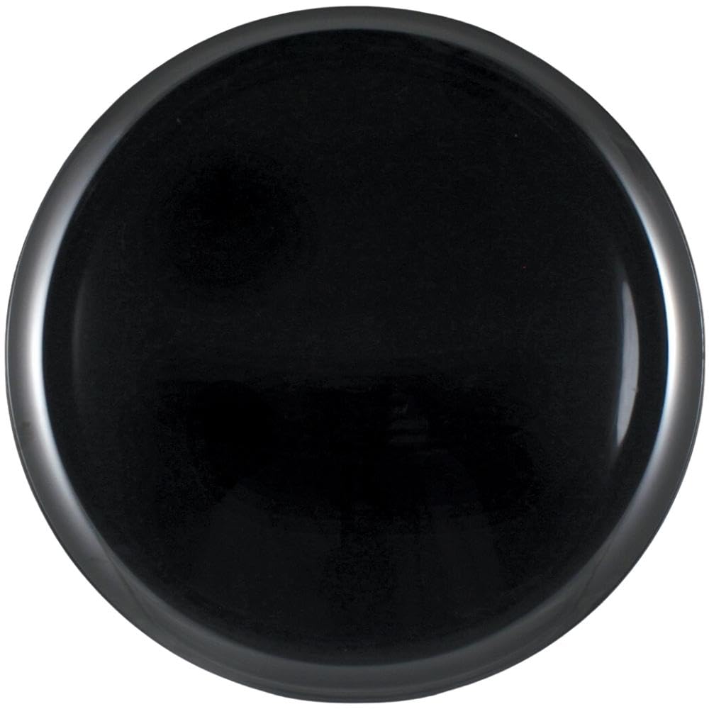 Sovereign Black Plastic Round Tray, 18