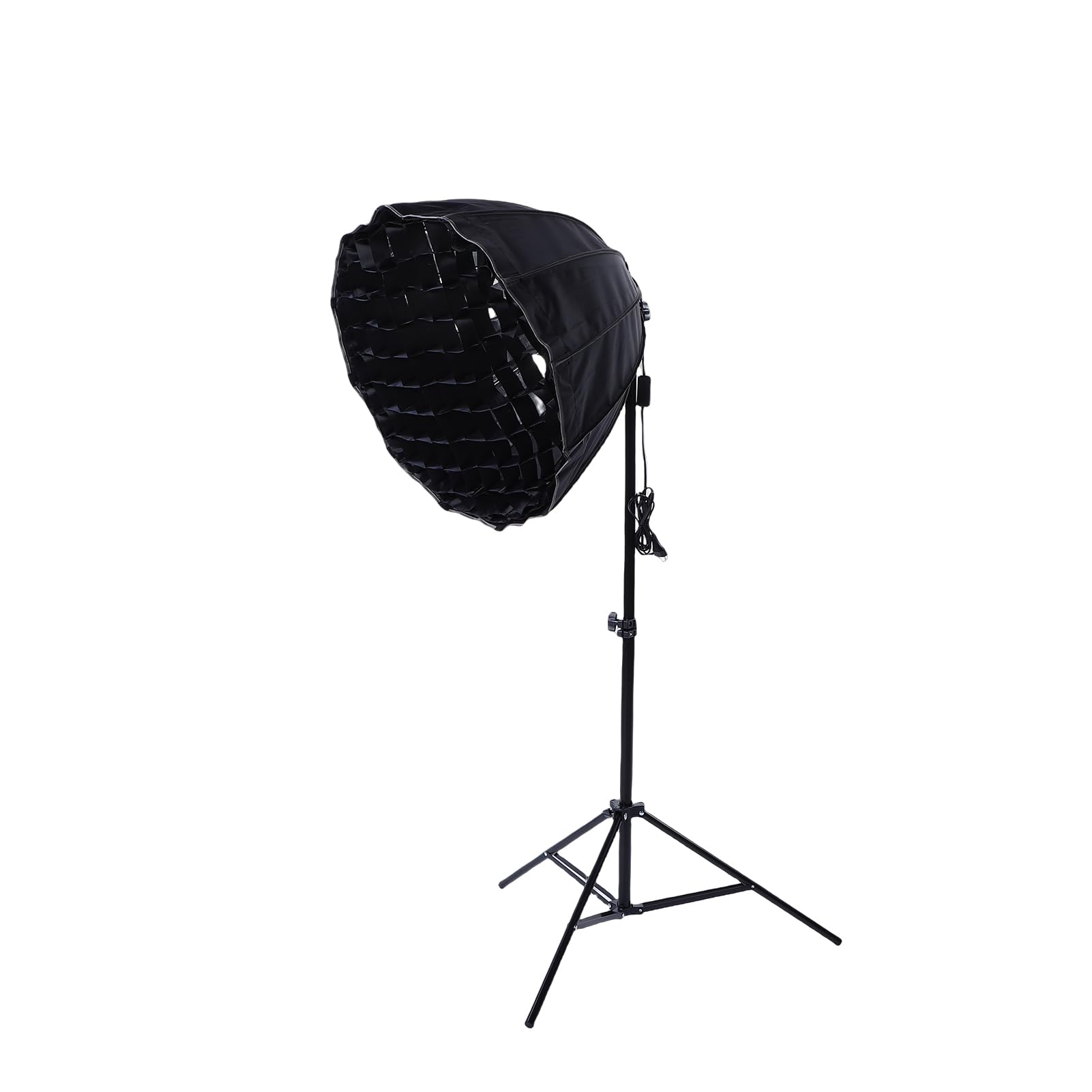 Zestaw Oświetlenia Fotograficznego Softbox, Profesjonalny Sprzęt do Ciągłego Oświetlenia z żarówką 85 W 2800 K-5700 K i Pilotem do Nagrywania Wideo/przekazu na żywo/portretóW (wtyczka UE)