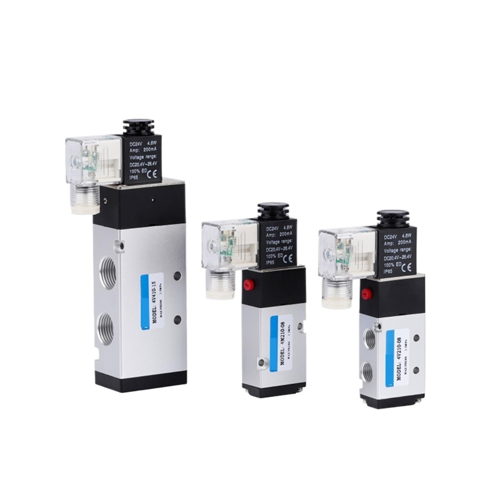Électrovanne pneumatique DC24V pour résoudre les pertes de pression de pilotage C4V