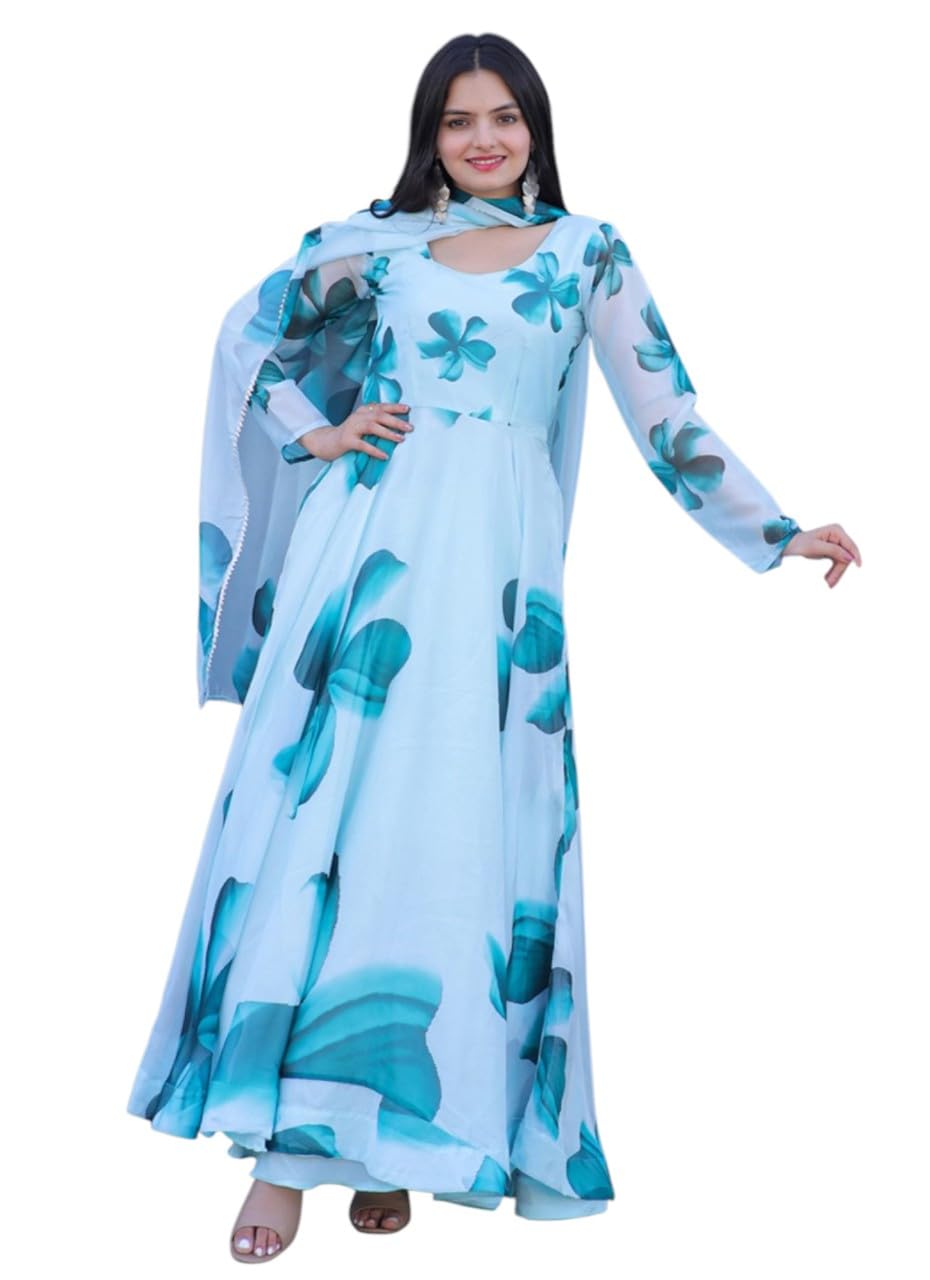 femvy Designer Printed Delta Fabric Dress for Women 224-01-picture-22