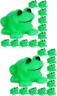 TOYANDONA 24 Pçs Sapo Squeeze Som Brinquedo De Banho Crianças Brinquedos De Banho Brinquedos De Animais Flutuantes Brinquedo De Banho De Animais Banheira Infantil Brinquedo Infantil
