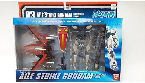 Gundam Seed Advanced MSIA 03 Aile Strike Gundam Deactive Mode Version by Bandai