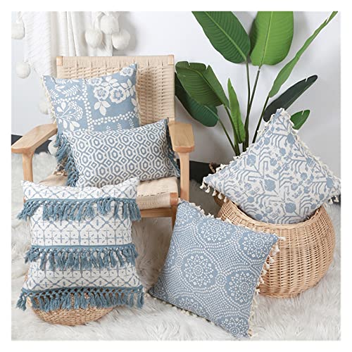 Housse de coussin tuftée pour canapé usé à embellir et protéger