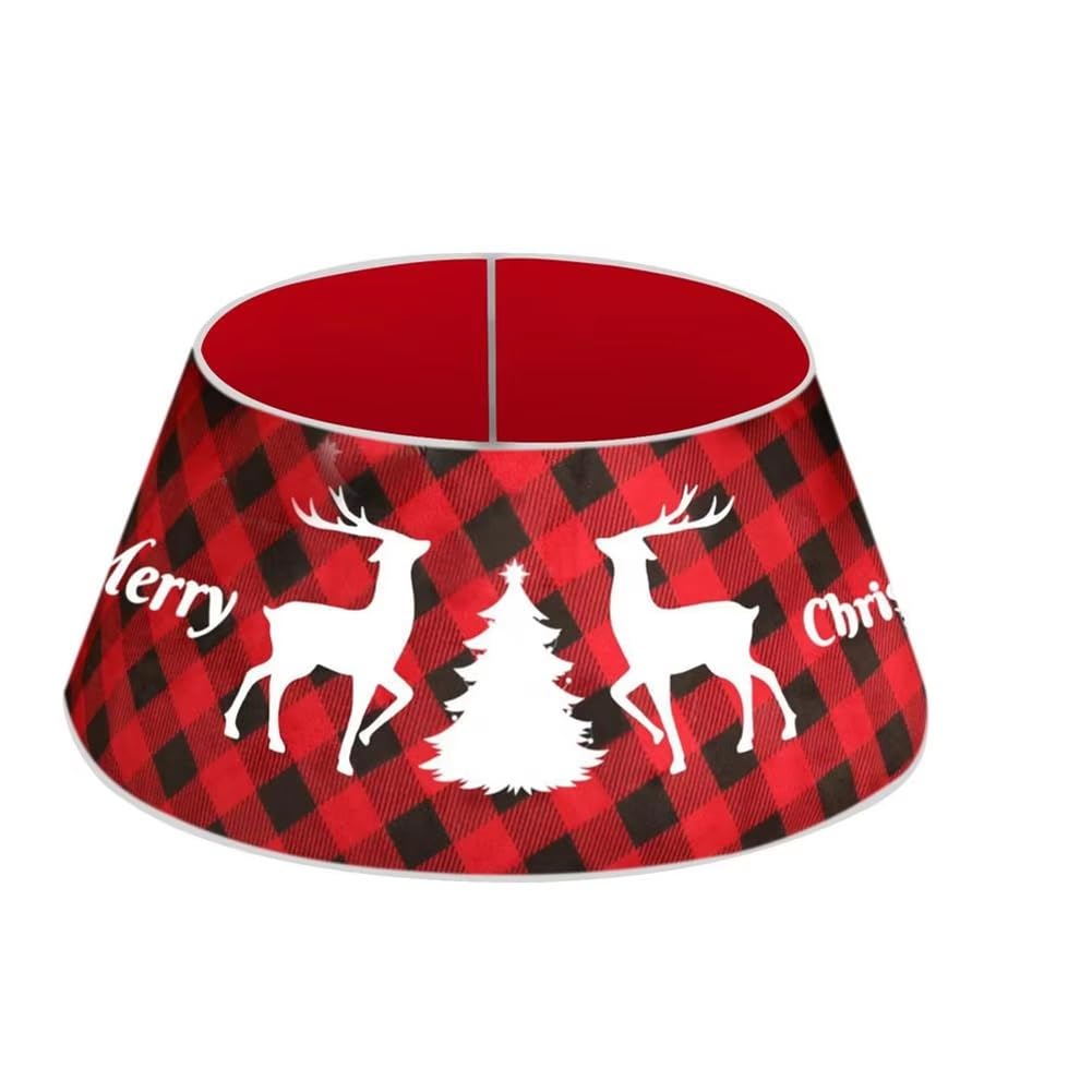 Collar de árbol de Navidad Jnchdghwa para tapar soportes feos en salas de estar y salones
