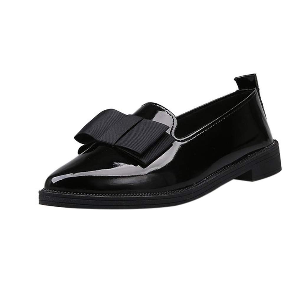 Escarpins Femme élégants En Cuir Noir Ros Hommerson - Talon Bloc Confortable - Pointure 7 US