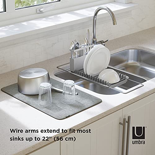 Umbra Udry Over The Sink Dish Drying Rack, Charcoal #TOP5
