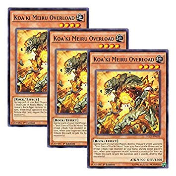 遊戯王　英語版　コアキメイル　セット　 Koa'ki Meiru Bergzak Amazon.co.jp: 【 3枚セット 】遊戯王 英語版 SECE-EN033 Koa'ki Meiru