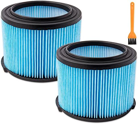 VF3500 Replacement Filter for Ridgid Shop Vac Filter VF3500, 3-Layer Replacement Filter for Ridgid VF3500 3-4.5 Gallon Portable Vacuums WD3050, WD4070, WD4080, WD4522, 4000RV, 4500RV(2 Pack)