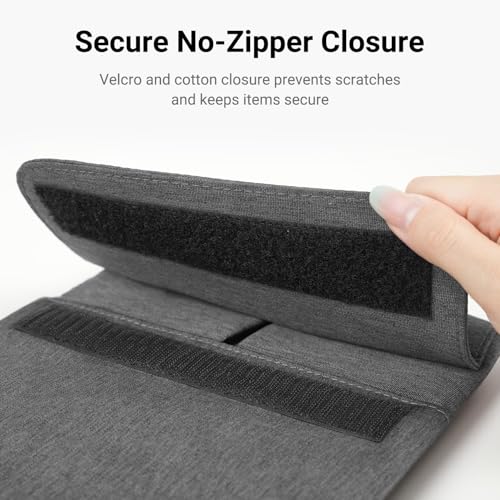 Funda para tableta Xencelabs compatible con protector de dibujo y estuche rígido 5
