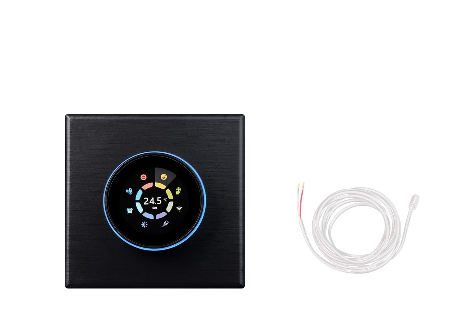 Temperature Controller, Smart Home Heating Knob Thermostat Temperature Controller For Water Gas Boiler Electric(Electric Heat)