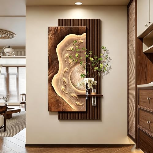 Décoration Murale en Grès LED 100x50cm pour illuminer et sublimer votre salon