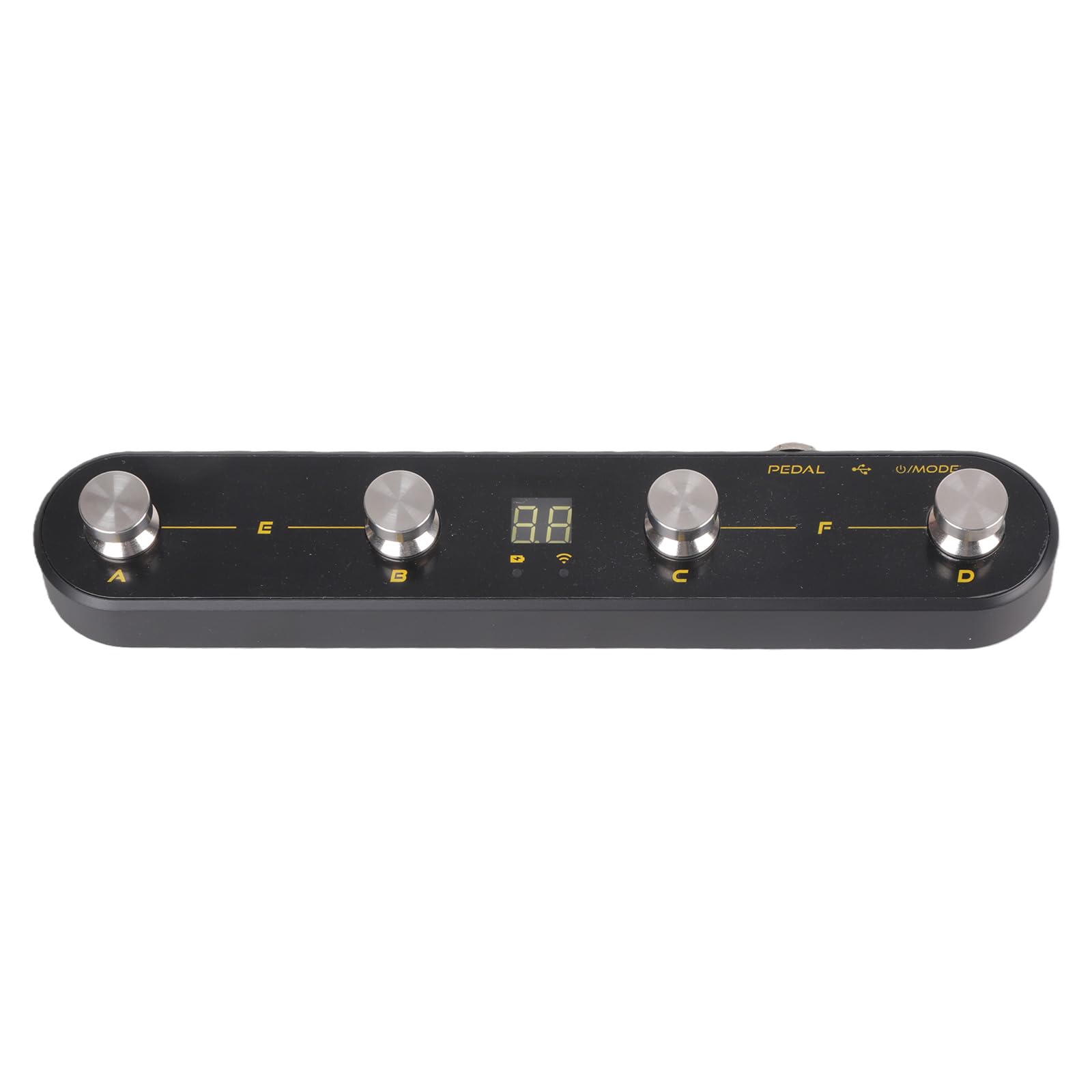 Footswitch Receiver Included Multi Device Compatibility Intuitive Controls Low Latency Texture Expression Controller with Receiver Customizable Presets Portable Plastics Construction Seamless