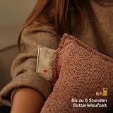 Pleafs® Heizkissen - Boho - Kabellos - Elektrisch Aufladbar (Spicy Mix, 45x45cm)