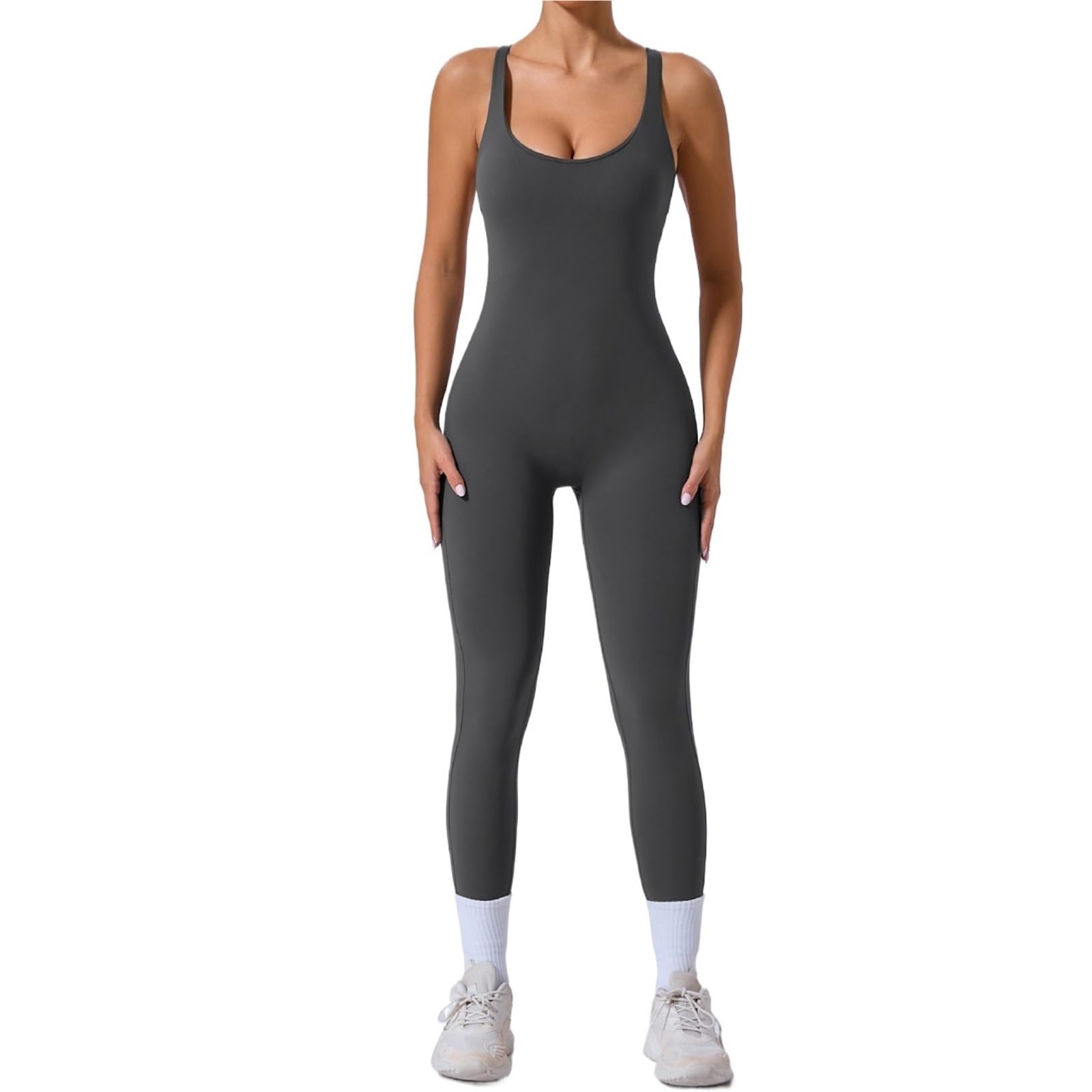 Mono de una pieza for mujer, for entrenamiento, fitness, yoga, ropa deportiva 25