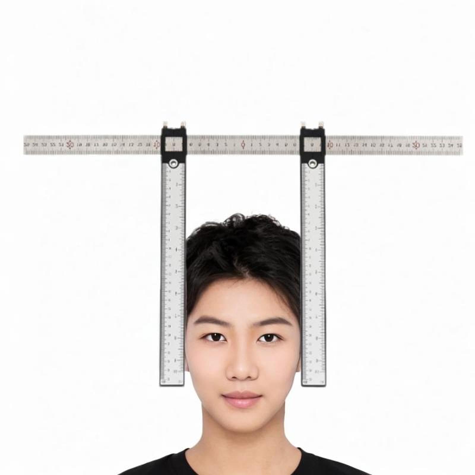 Amazon.co.jp: Besga ヘッド定規 フェイス定規 ノギス プロ仕様