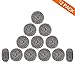 ovwo 12Pack Upgraded Steel Wool Scrubbers - Premium Stainless Steel Scrubber, Metal Scouring Pads, Steel Wool Pads, Kitchen Cleaner, Heavy Duty Cleaning Supplies - Especially for Tough Cleaning