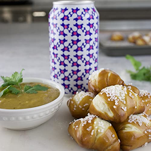 Eastern Standard Provisions One-Timer Soft Pretzel Bites, Fresh Artisanal Mini Pretzels Snack With 1Oz Gourmet Pretzel Salt, 100-Count (4 Bags) #TOP1